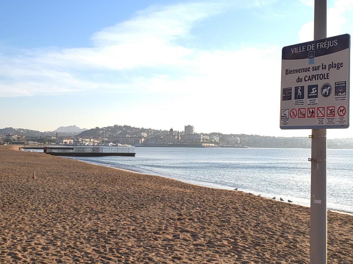 Frejus Plage Le Capitole T2 35M2 Climatise Balcon Eksteriør bilde